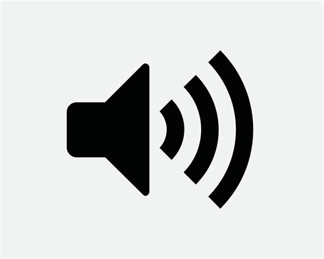Max Volume Icon. Loud Speaker Increase Up Sound Symbol. Maximum Audio ...
