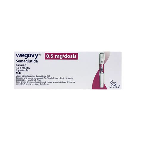 WEGOVY® 0.5 mg/mL 1.5 mL - (pluma prellenada) - BeePharma