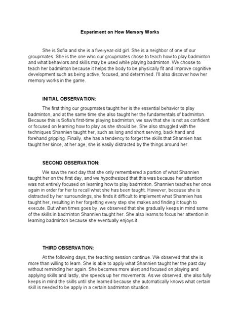 Image result for Reconstructive Memory Experiment