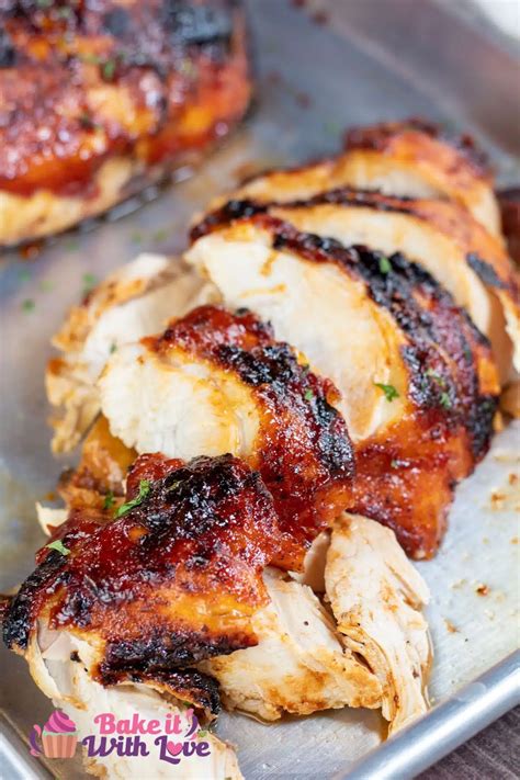 Grilled BBQ Chicken Breasts | Bake It With Love