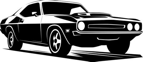 Black car artistry vector depiction of a retrostyled automotive classic ...