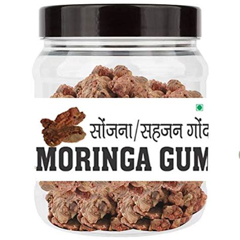 LEANBEING Herbaveda- Moringa gum(100g), Gond, Gond , Gondh, Sahjan ...