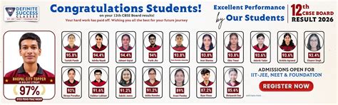 Definite Success Classes (DSC) - Premier JEE, NEET & Foundation ...