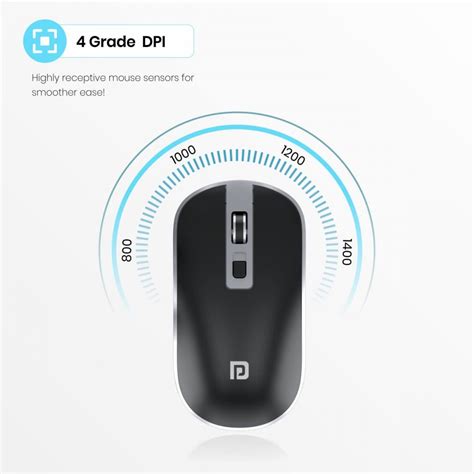 Portronics Toad 14 Wireless Mouse (2.4GHz/ USB Nano Dongle) - Thevaluestore