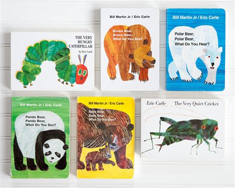 Lot of 15 ERIC CARLE Set - ALL Board Books - Very Hungry Caterpillar ...
