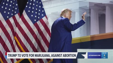 Trump says he supports recreational marijuana initiative | wtsp.com