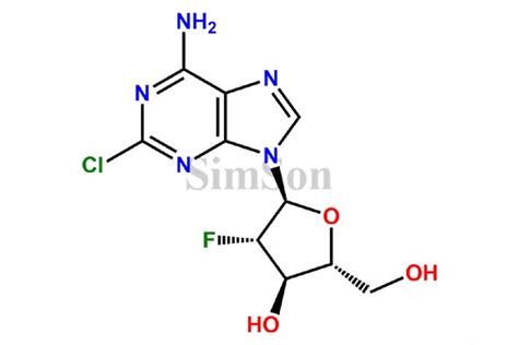 Clofarabine Alpha Anomer Impurity | CAS No- 491594-60-6 | Simson Pharma ...