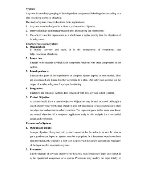 Explain elements of system in detail with suitable diagram. - Brainly.in