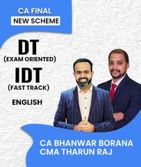 CA Final New Scheme DT Exam Oriented and IDT Fast Track in English By ...