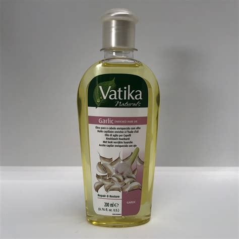 VATIKA hair oil 200ml GARLIC | Tropical Engros