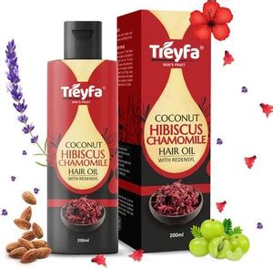 TREYFA Hibiscus Chamomile for Deep Conditioning, Nourishment & Intense ...