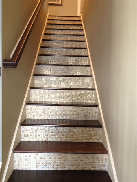 Ceramic Tile On Stair Risers | Stair Designs