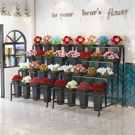 9/12/16 Barrels Flower Tub Shelf Florists Tool Flowers Bucket Holder ...