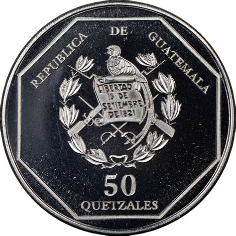 Guatemala 50 Quetzales X 3.1 Prices & Values | NGC