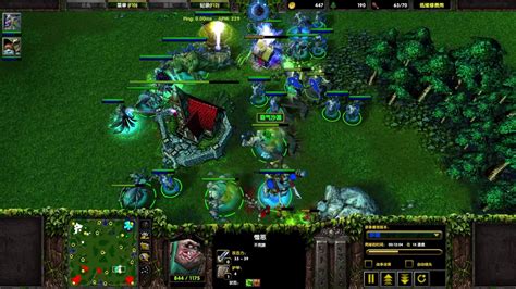 [Defend of DH+BM] Warcraft III 2v2 NE+Ally UD vs OC+NE Netease 1.31 ...