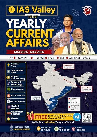 Yearly Current Affairs For 72nd BPSC, UPPCS, TRE and Other Govt Exams ...