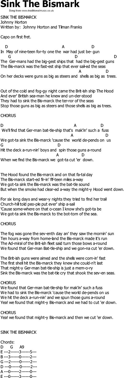 sink the bismark lyrics | Template Wallpaper