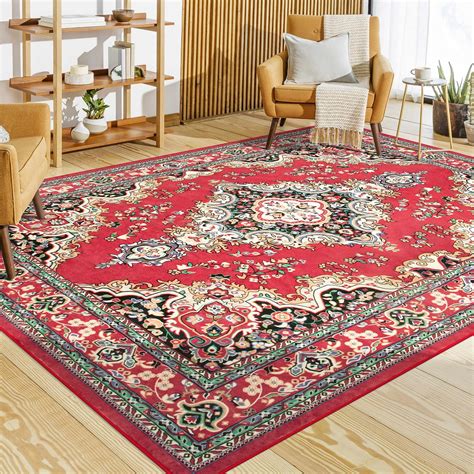 Lahome Luxury Oriental Area Rug 9x12 Rugs for Living Room, Large Dining ...