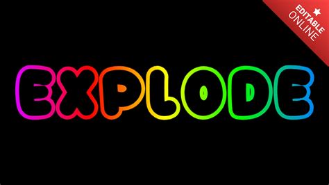 Image result for Wide Exploding Text Badckgroud