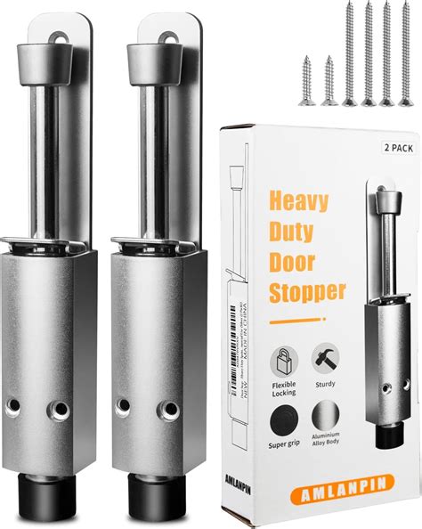 Door Stop - Heavy Duty Spring Loaded Step Down Push Philippines | Ubuy