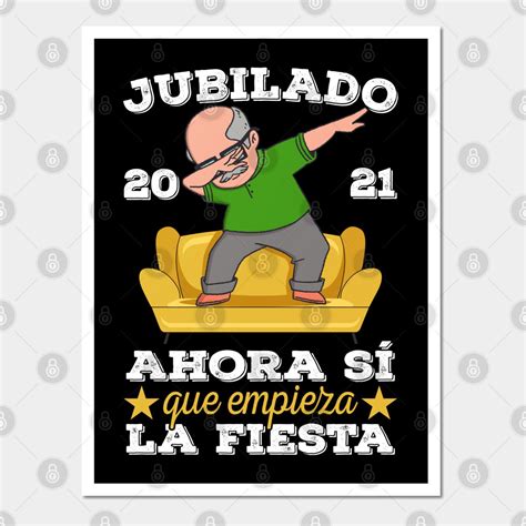 Jubilado 2021 Spanish Retirement Gift by auviba-design | Retirement ...