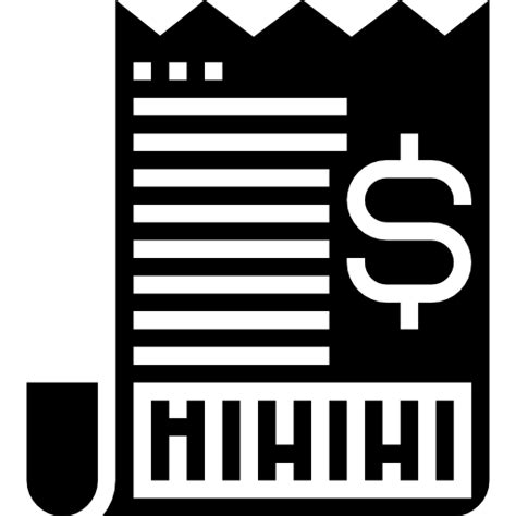 Receipt - Free business and finance icons