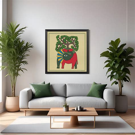 Shop Madhubani Wall Art – Traditional Folk Canvas Prints from Bihar ...