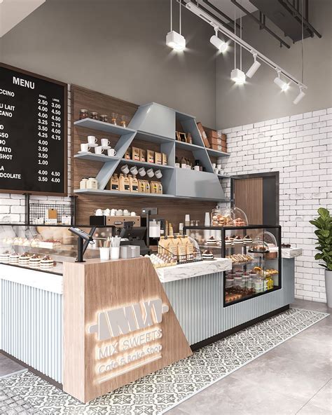 Bakery and Cafe Interior Design