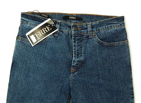 NEW Women's Designer GF FERRE Jeans - Tag Size 28 / 42 - $310.00 Retail ...
