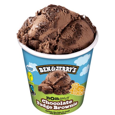 Ben and Jerry's NON DAIRY Chocolate Fudge Brownie - Consort Frozen Foods