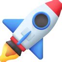 Rocket launch Icons & Symbols