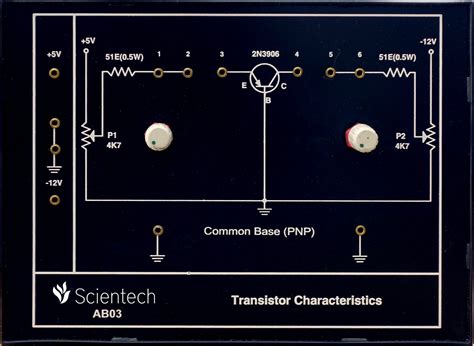 Buy AB03 - Common Base PNP Transistor Characteristics Experiment Board ...