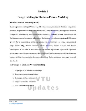 IDTModule 5 - Module 5 notes - NOTES BY Module 5 Design Thinking ...