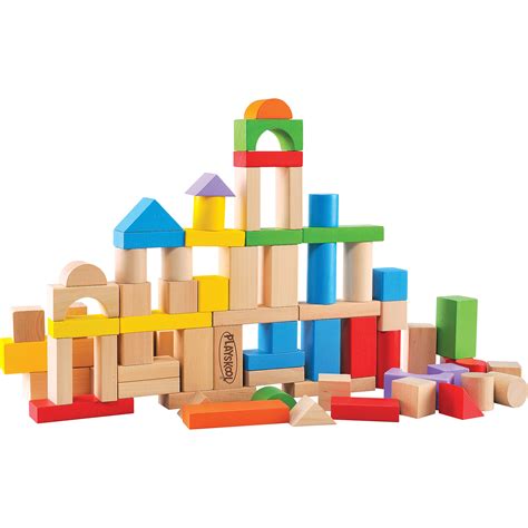 Children Baby Toys Kids Building Blocks Geometric Stacker Toddler ...