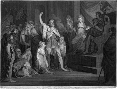 Andrew Birrell (After Henry Fuseli), Caractacus At The Tribunal Of ...