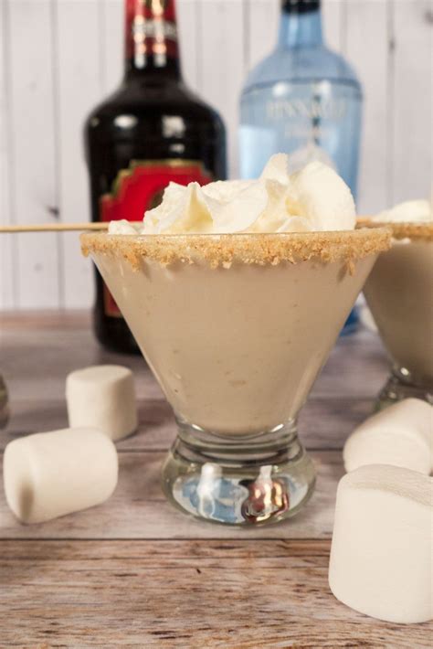 S'mores Latte Martini with Pinnacle® Whipped® Vodka, amora® Coffee ...