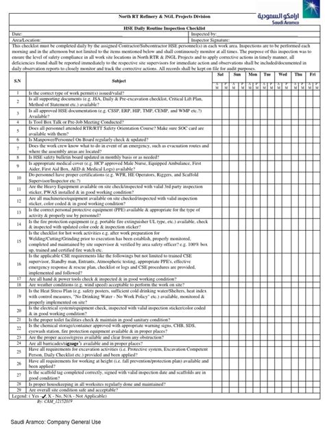 Image result for Non-Routine Work Checklist