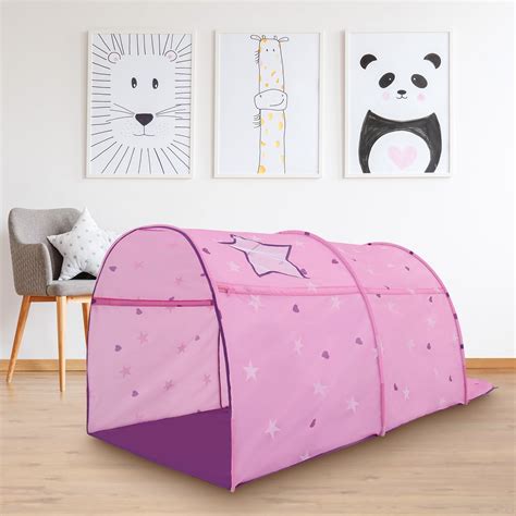 Buy Bed Tent Canopy Dream Kids Play Playhouse Privacy Twin Starlight ...