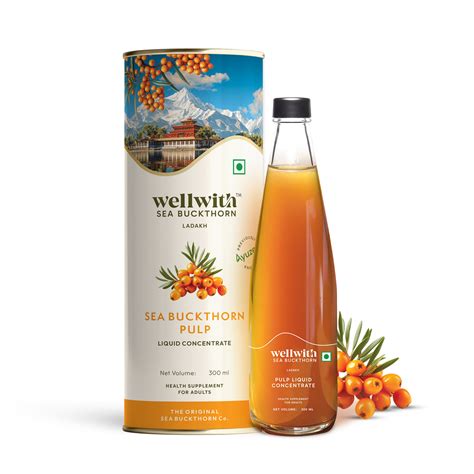 Sea Buckthorn Juice (Pure Pulp Concentrate) – Berry - Wellwithlife