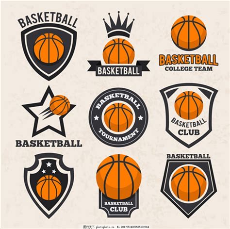 篮球LOGO标志设计图__其他图标_标志图标_设计图库_昵图网nipic.com