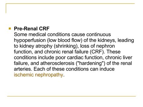 Chronic Renal Failure | PPT