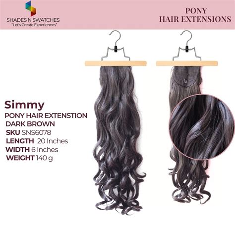 PONY EXTENSIONS – ShadesNSwatches