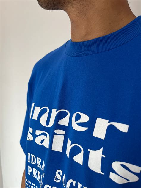 Utopia Blue Oversized T-shirt – innersaints