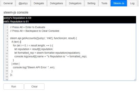 Steam JavaScript Console 的图像结果