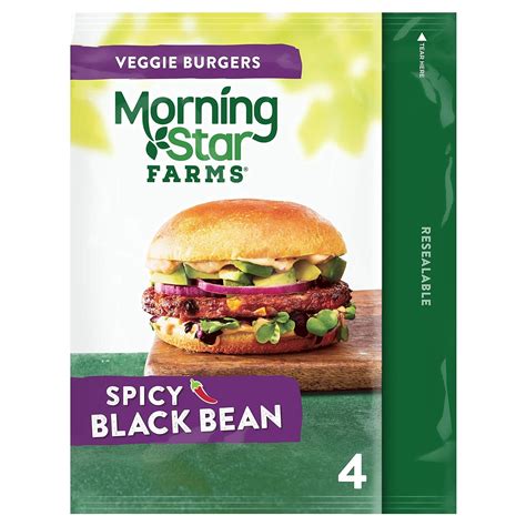 Amazon.com: MorningStar Farms Veggie Burgers, Plant Based, Frozen Meal ...