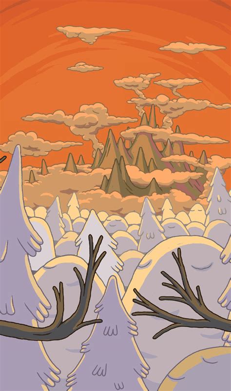 Adventure Time Back Drops Landscape 的图像结果