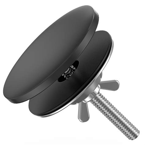 Snapklik.com : Sink Hole Cover Black, Stainless Steel Metal 2" Kitchen ...