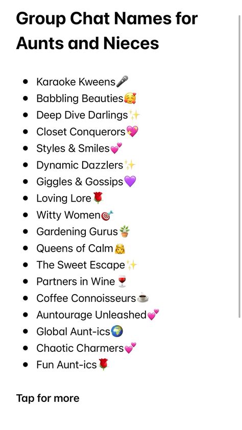 Cute Names For Niece