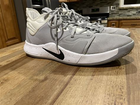 Nike PG 3 TB Paul George Basketball Shoes Wolf Gray/White-Black CN9513 ...