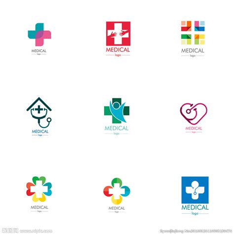 医疗logo 标志设计图__VI设计_广告设计_设计图库_昵图网nipic.com
